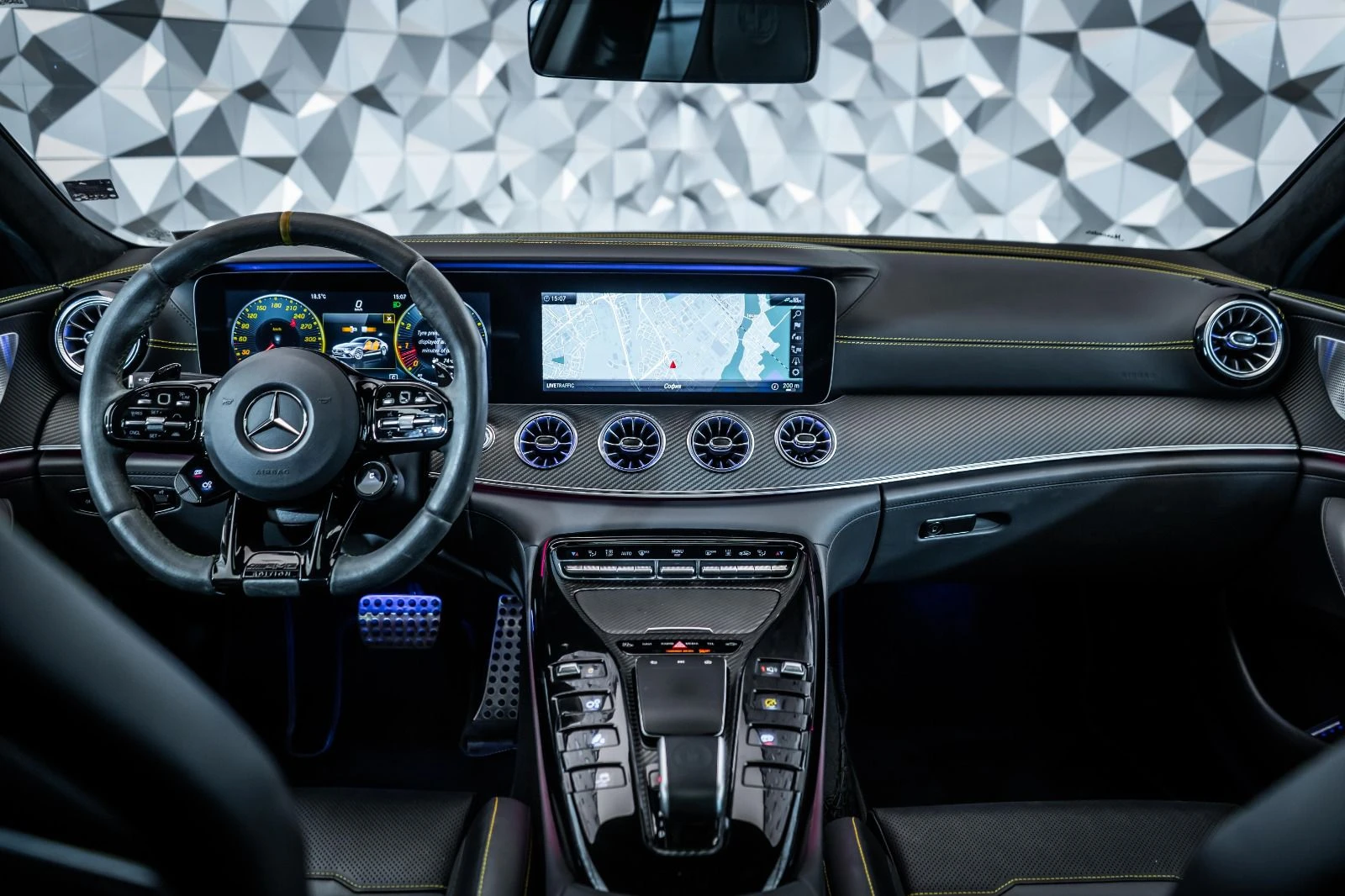 Mercedes-Benz GTS AMG+ 4-MATIC+ CARBON+ EDITION 1 | Mobile.bg � ����������� 9