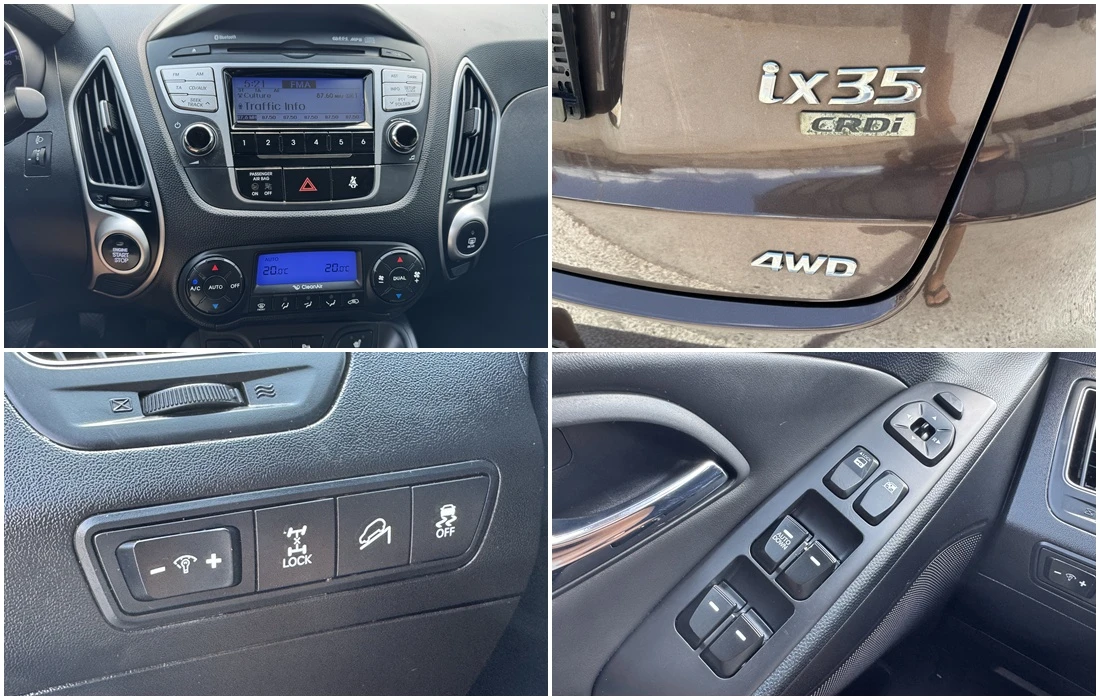 Hyundai IX35 2.0CRDI-ФУЛ!!!!!, снимка 13 - Автомобили и джипове - 55120238