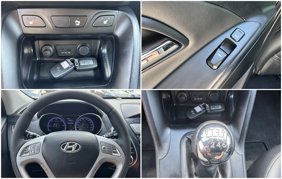 Hyundai IX35 2.0CRDI-ФУЛ!!!!!, снимка 14 - Автомобили и джипове - 55120238