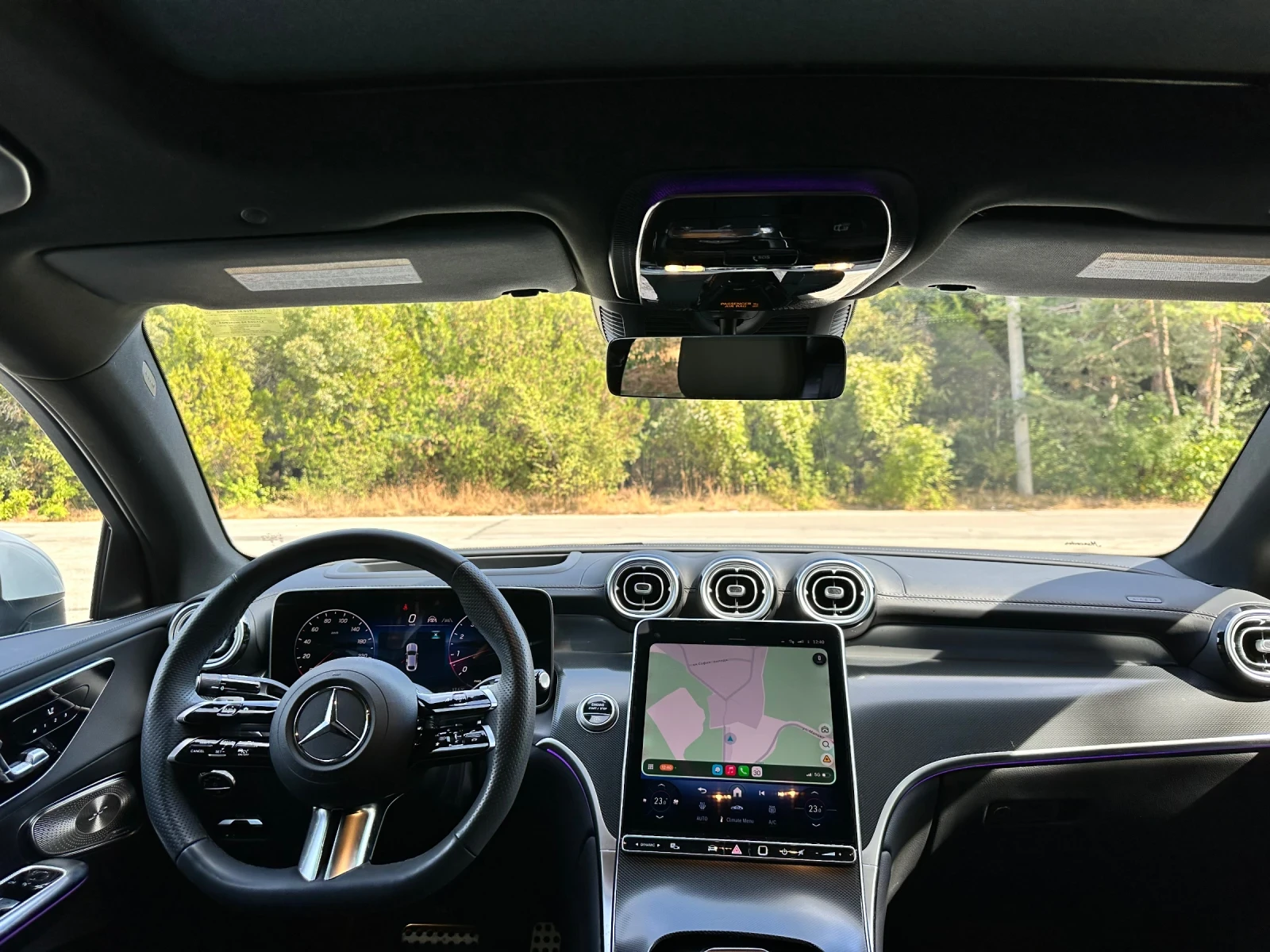 Mercedes-Benz GLC 300 Coupe AMG line 8000км FullMax, снимка 11 - Автомобили и джипове - 56249930