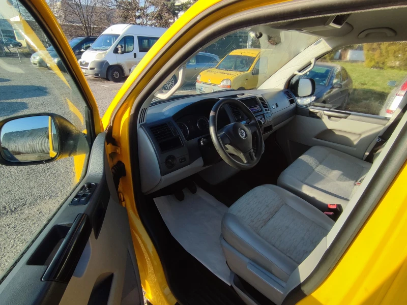 VW Transporter 2.0TDI-102kc-ЕВРО5-КЛИМАТИК-ПАРКТРОНИК-ТЕГЛИЧ, снимка 7 - Бусове и автобуси - 52734039