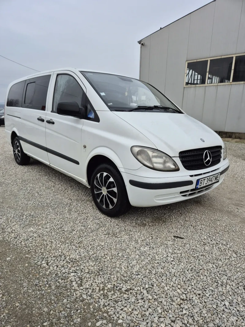 Mercedes-Benz Vito 111 cdi 2.2  2010 ноември товаро пътнически, снимка 2 - Бусове и автобуси - 53302356