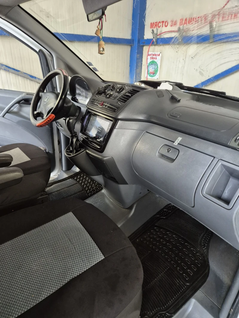 Mercedes-Benz Vito 111 cdi 2.2  2010 ноември товаро пътнически, снимка 11 - Бусове и автобуси - 53302356