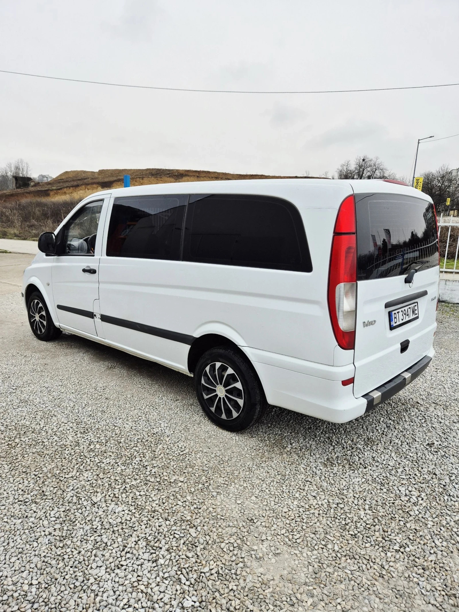 Mercedes-Benz Vito  LONG 111 CDI  2011  товарен 4+ 1 климатик - изображение 6