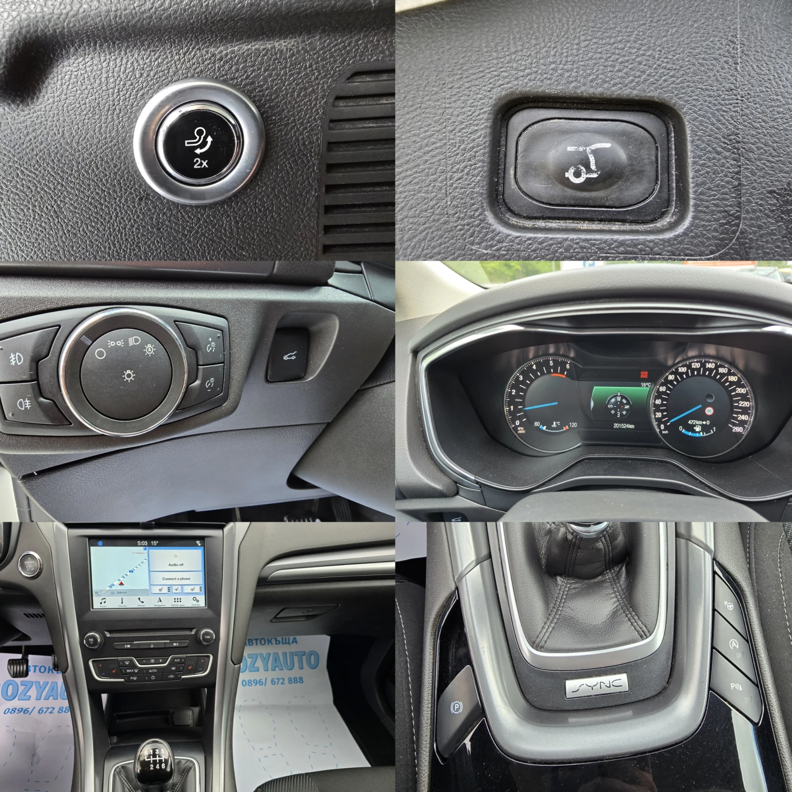 Ford Mondeo 2.0TDCi/150ps/4x4-SYNC | Mobile.bg   15