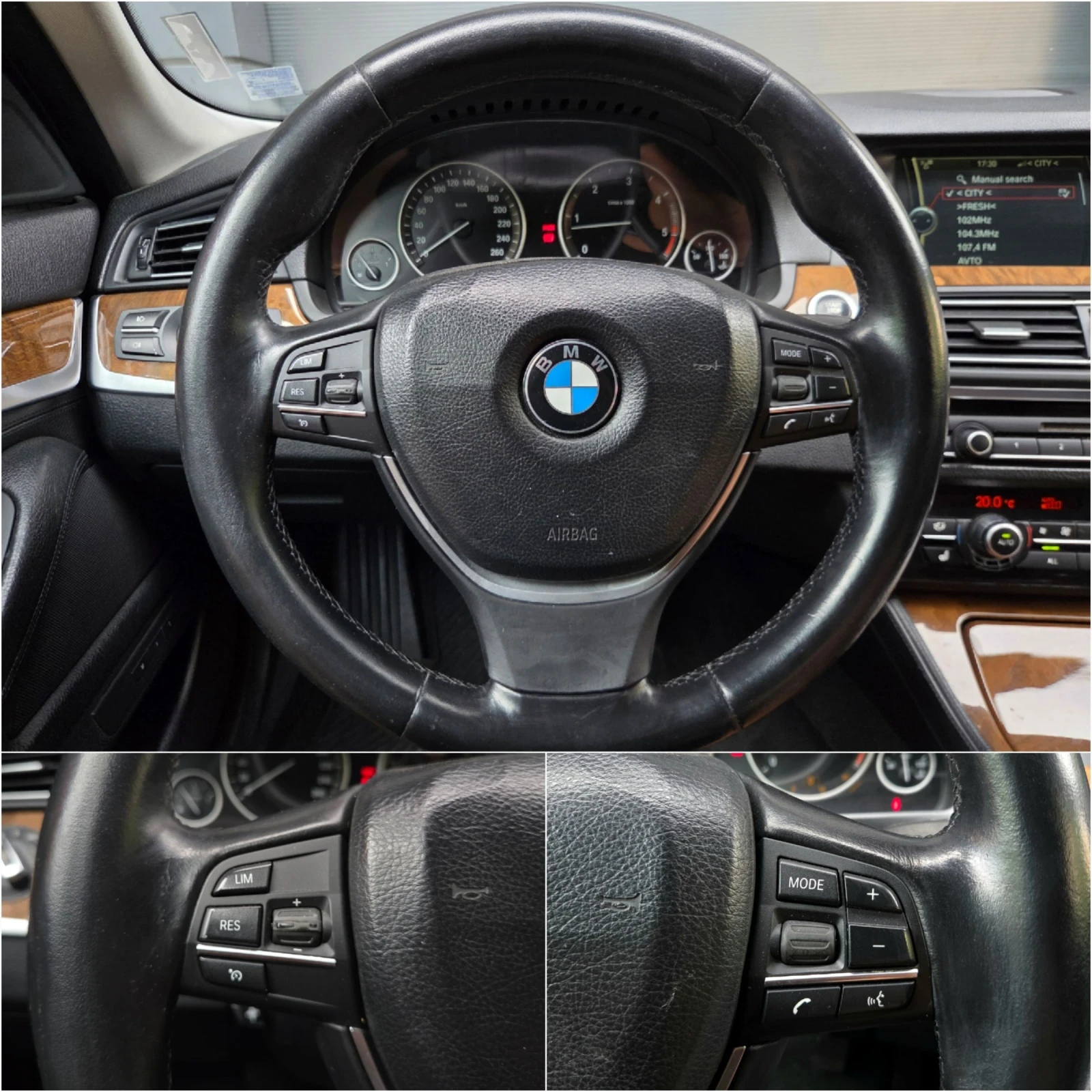 BMW 530 530d * Кожа * Подгрев * Мемори, снимка 10 - Автомобили и джипове - 55015573