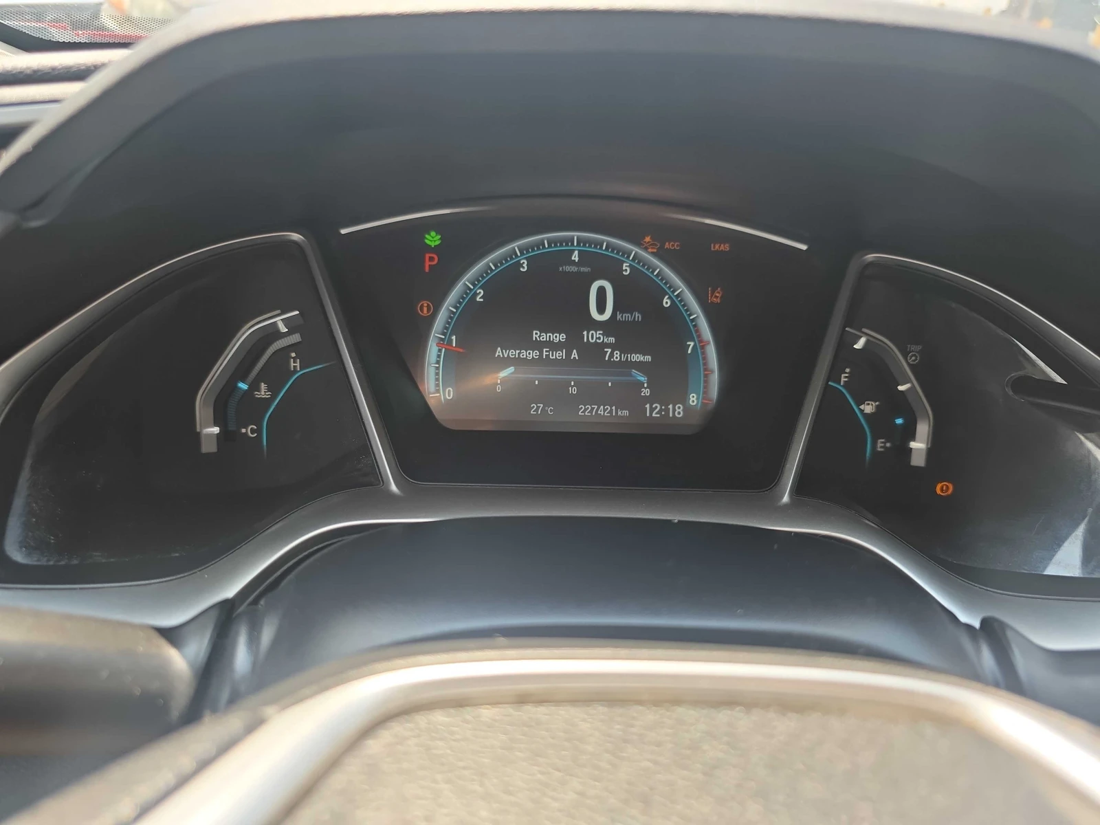 Honda Civic * EX * АВТОКРЕДИТ БЕЗ ПЪРВОНАЧАЛНА ВНОСКА, снимка 8 - Автомобили и джипове - 55987717