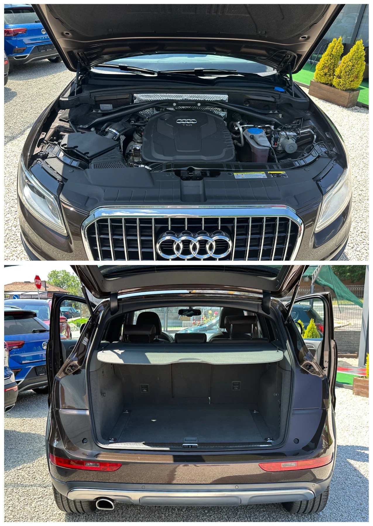 Audi Q5 Off-Road-Audi exclusive* Кмера^Панорама* B&O* , снимка 14 - Автомобили и джипове - 54807201