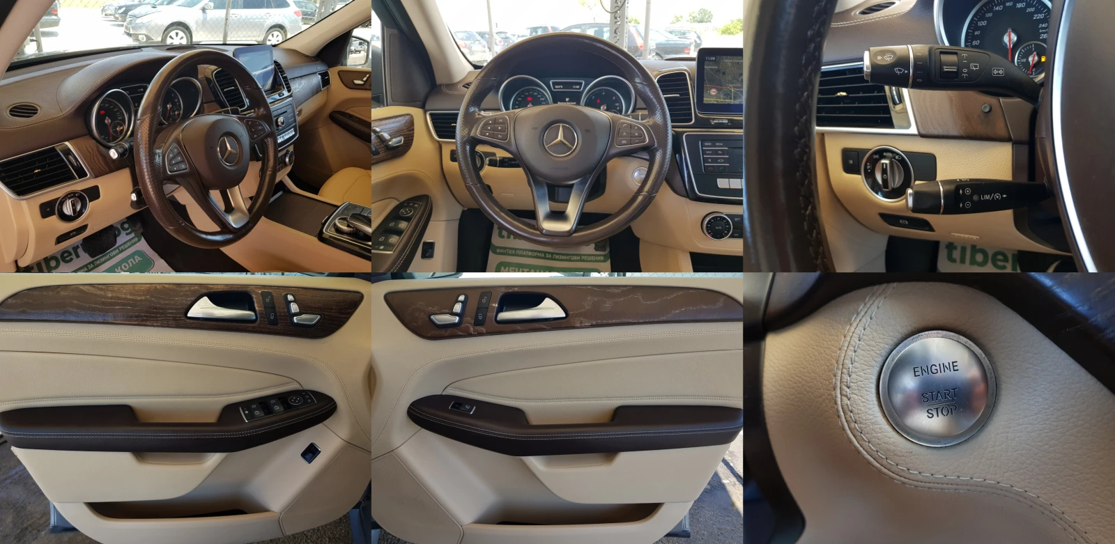 Mercedes-Benz GLE 350 D 4matic AMG ЛИЗИНГ, снимка 13 - Автомобили и джипове - 54819187