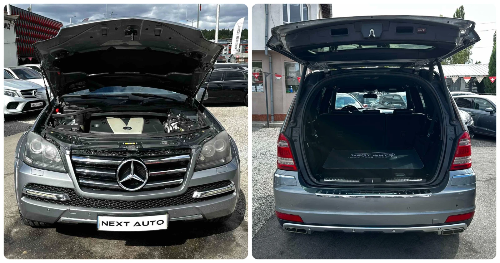Mercedes-Benz GL 350 D 265HP GRAND EDITION 6+ 1 ОБДУХВАНЕ КАМЕРА, снимка 16 - Автомобили и джипове - 56213433