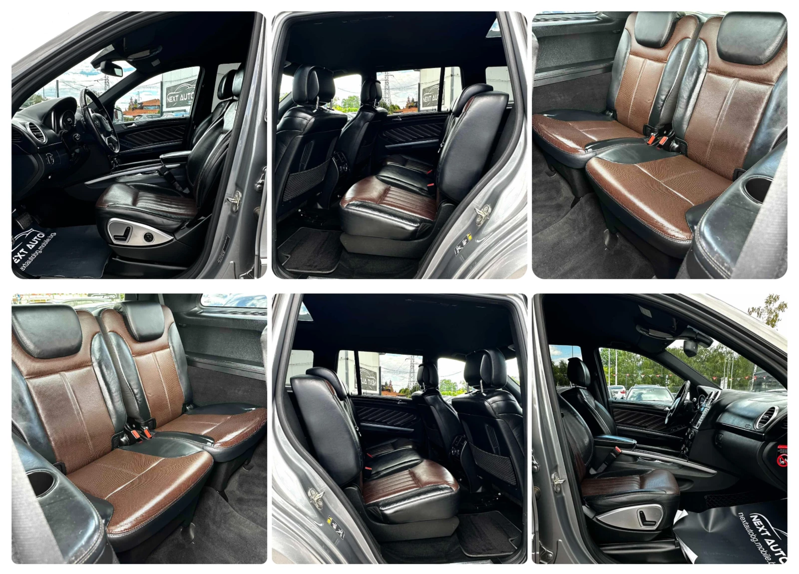 Mercedes-Benz GL 350 D 265HP GRAND EDITION 6+ 1 ОБДУХВАНЕ КАМЕРА, снимка 12 - Автомобили и джипове - 56213433