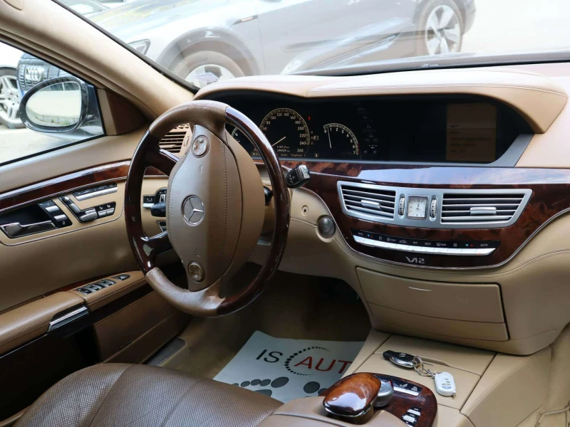 Mercedes-Benz S 600 Magic body control/RSE/Night VISION/Обдухване/Harm, снимка 9 - Автомобили и джипове - 51321917