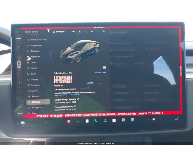 Tesla Model S PLAID TRI MOTOR ALL-WHEEL DRIVE - изображение 7