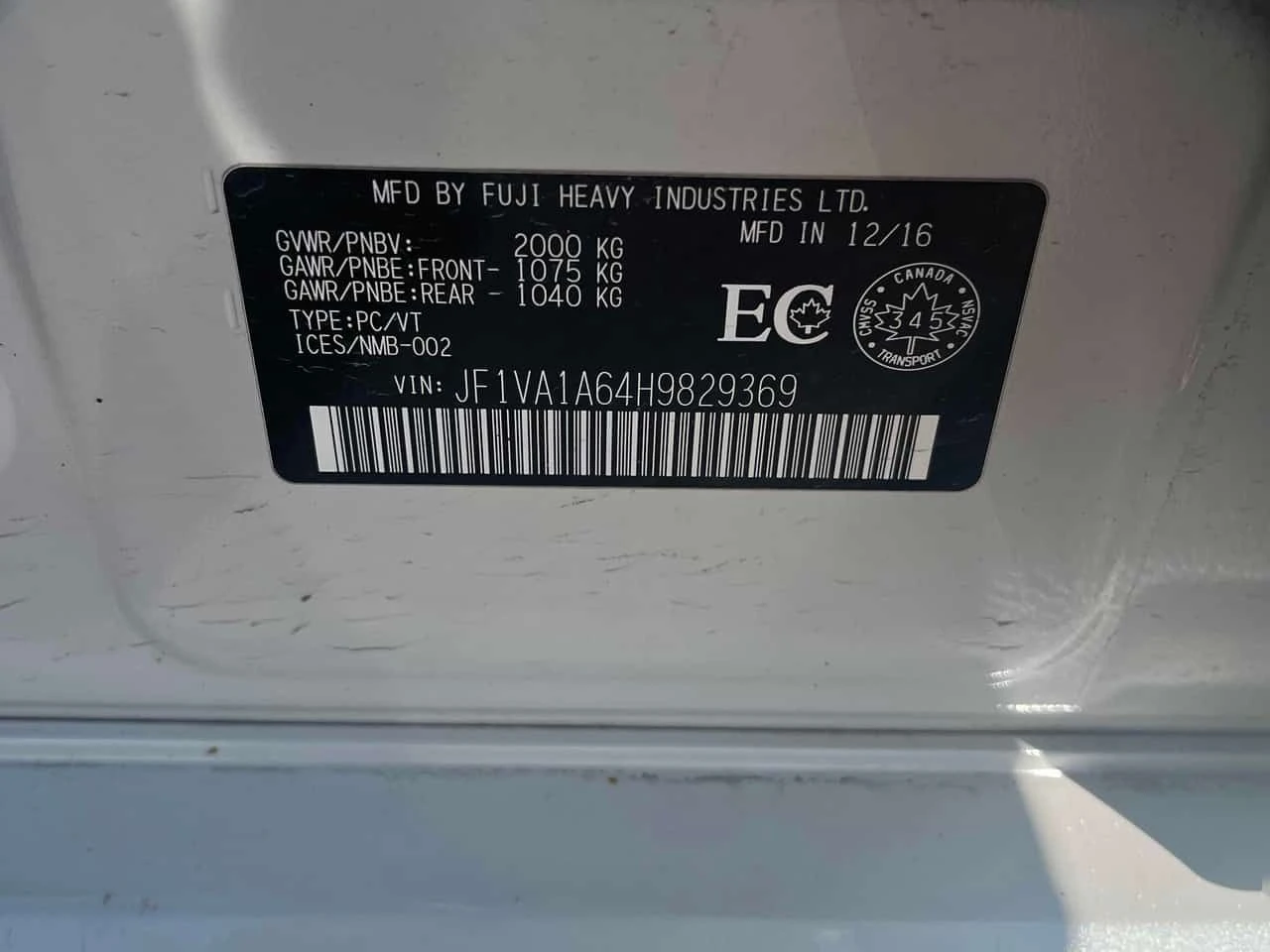 Subaru WRX  Sdn Man / CARFAX / АВТОКРЕДИТ / , снимка 10 - Автомобили и джипове - 55594957