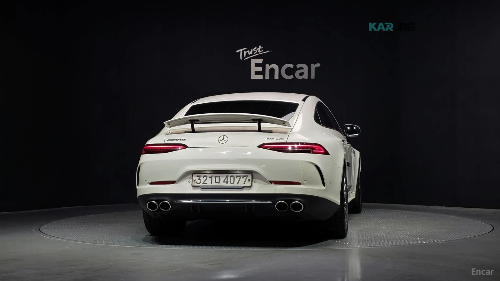 Mercedes-Benz AMG GT 43* 4MATIC* 360* HEAD UP* BURMASTER* ОБДУХВАНЕ* LA, снимка 4 - Автомобили и джипове - 55416979