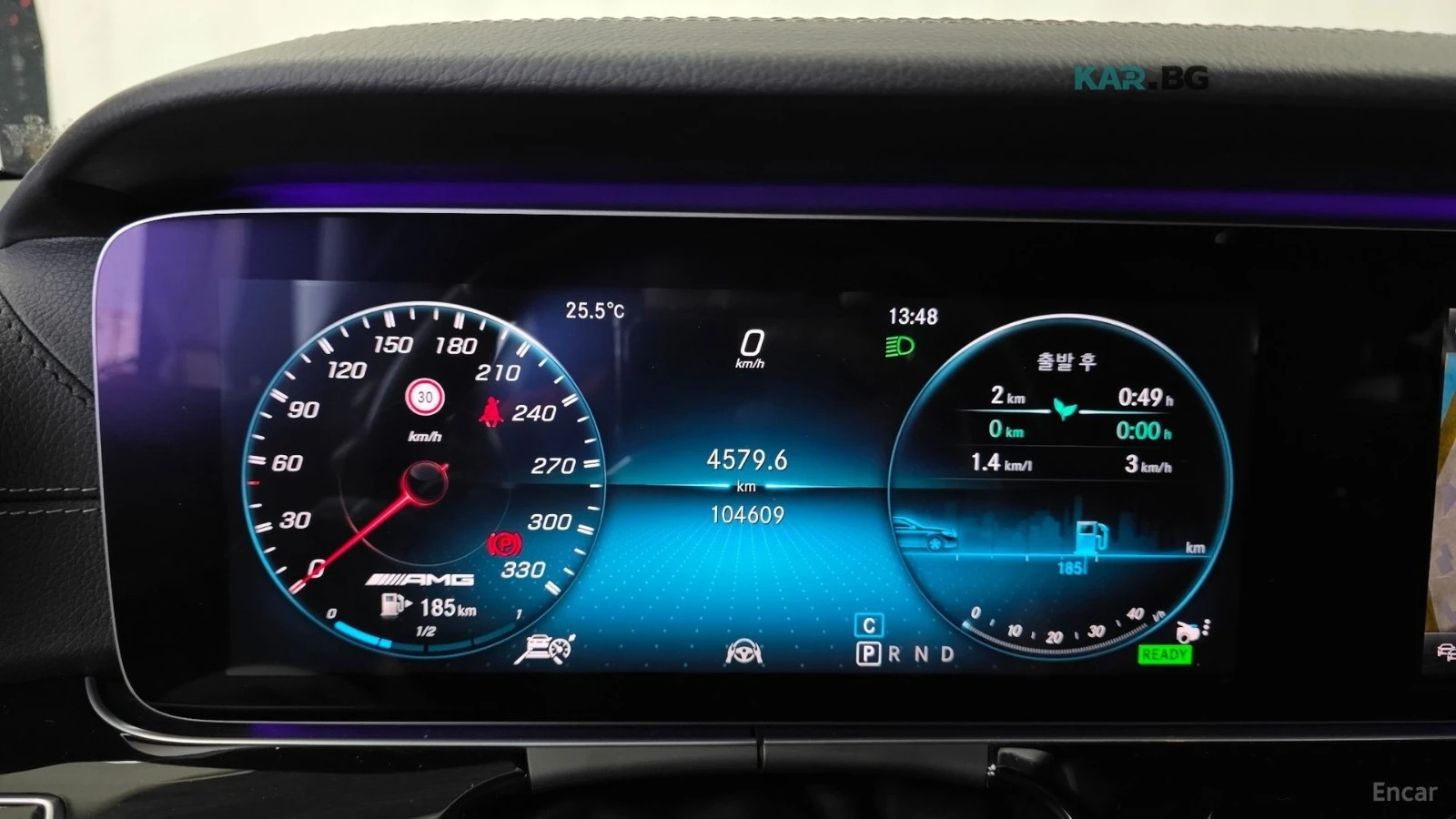 Mercedes-Benz AMG GT 43* 4MATIC* 360* HEAD UP* BURMASTER* ОБДУХВАНЕ* LA, снимка 8 - Автомобили и джипове - 55416979