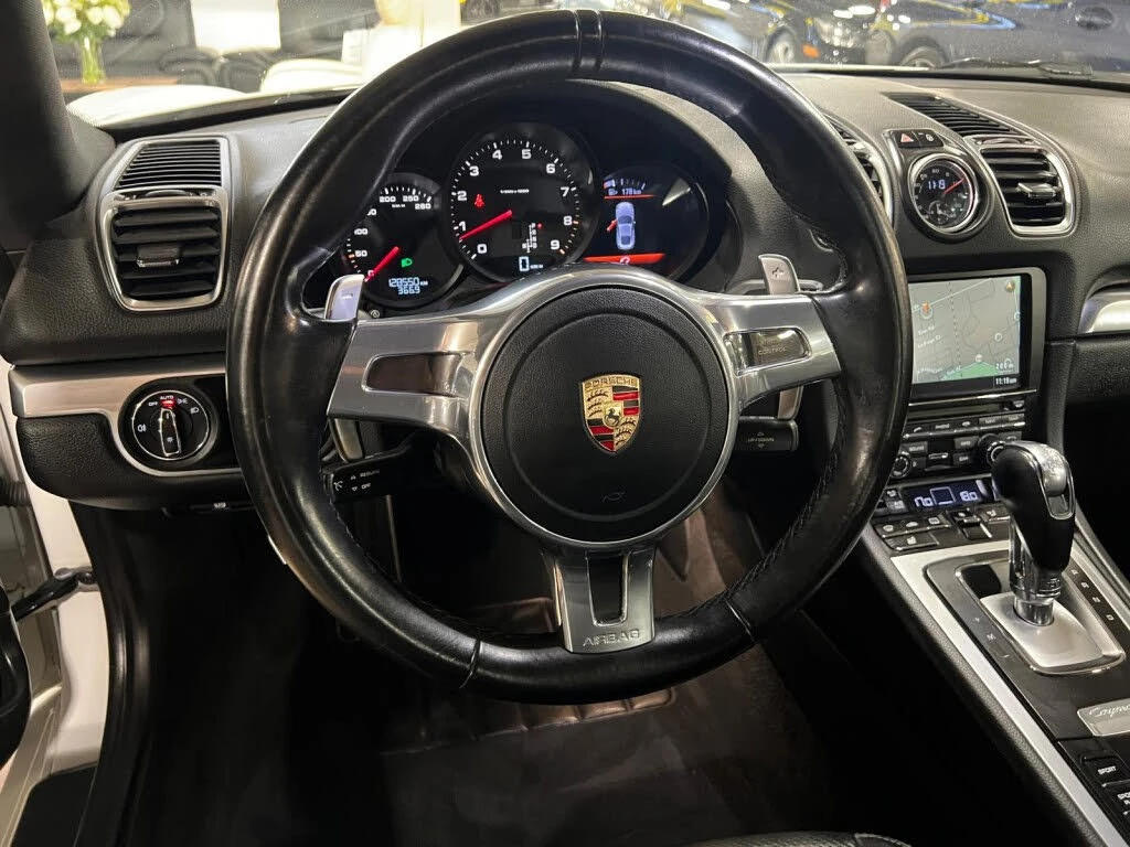 Porsche Cayman 2.7* PDK* КОЖА* ПОДГРЕВ* NAVI* LED* , снимка 12 - Автомобили и джипове - 55558187
