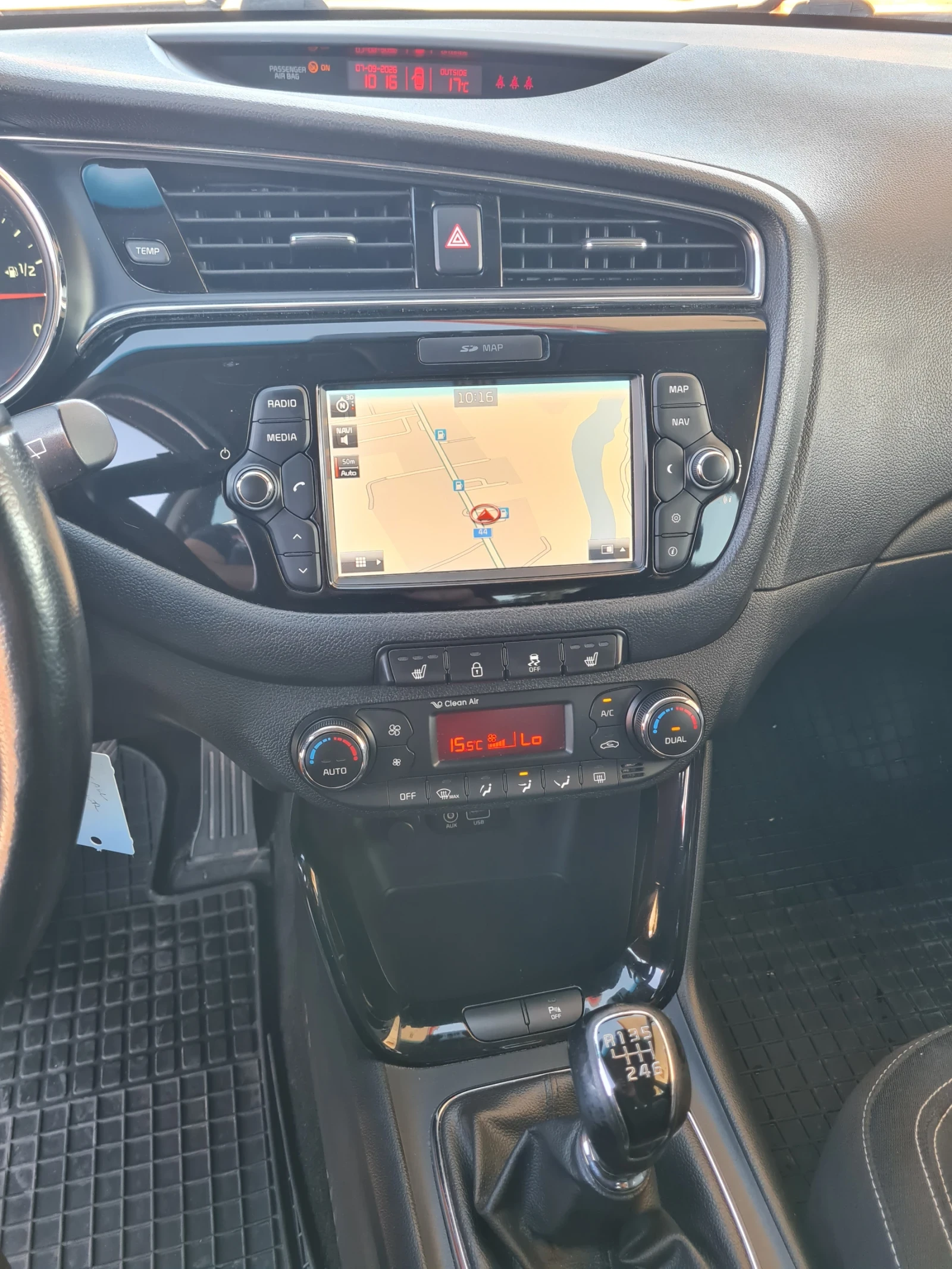 Kia Ceed 1.6 CRDI 110к.с. 2017г.евро 6B, снимка 7 - Автомобили и джипове - 55980679