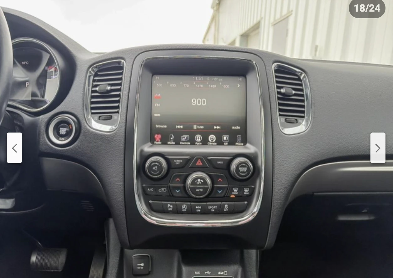 Dodge Durango GT* 3.6* V6* 8ZF* ПОДГРЕВ* КАМЕРА* КЕЙЛЕС* LANE* A - изображение 8