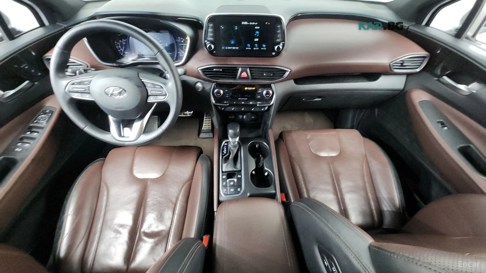 Hyundai Santa fe 2.0D* 4WD* INSPIRATION* ПОДГРЕВ* ОБДУХВАНЕ* КАМЕРА, снимка 6 - Автомобили и джипове - 55978666