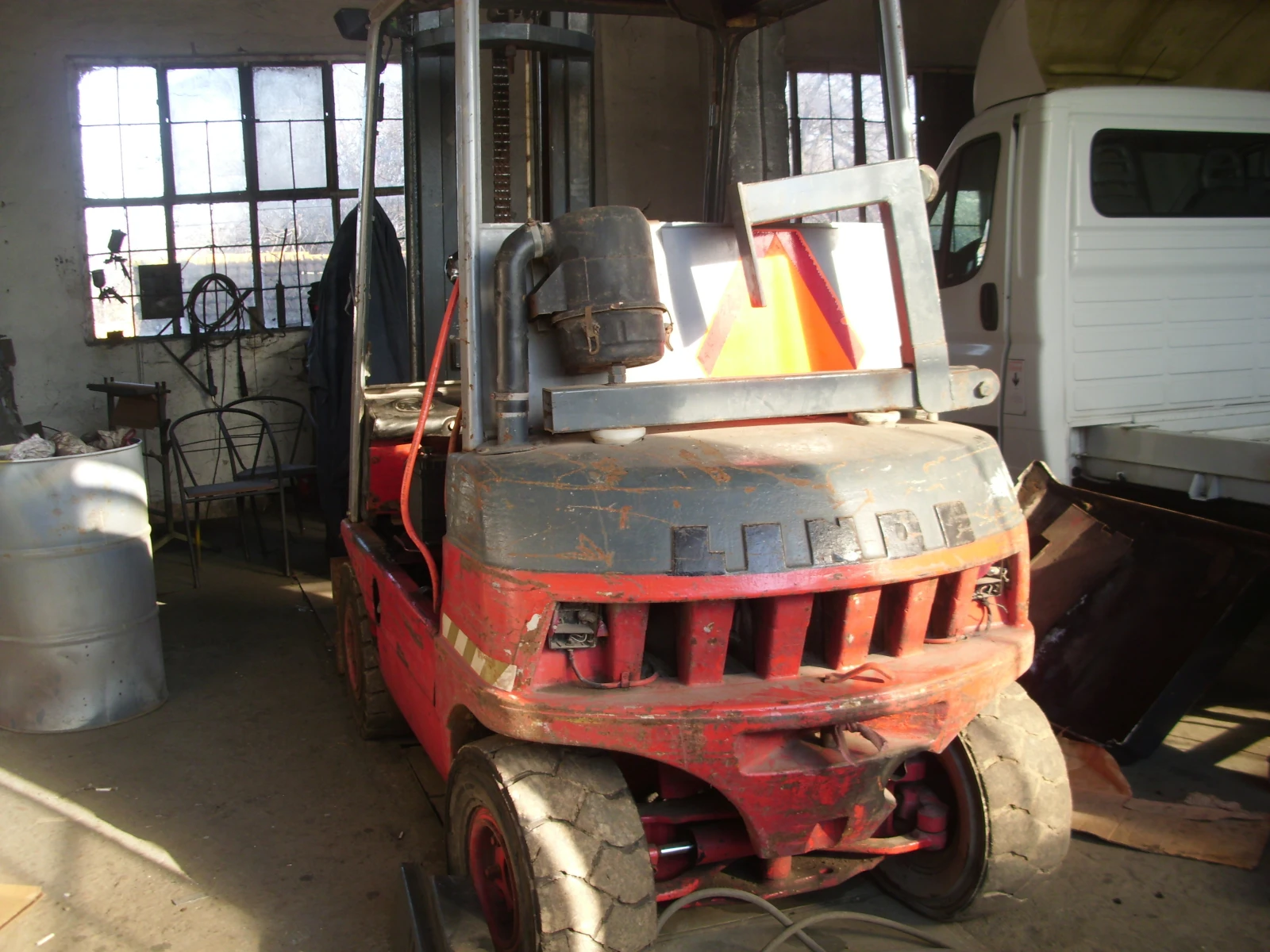 Мотокар Linde дизел, снимка 1