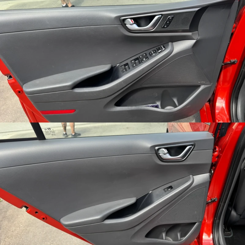 Hyundai Ioniq LED* КОЖА* КАМЕРА* ПОДГРЕВ* ОБДУХВАНЕ* ЛЮК* , снимка 3 - Автомобили и джипове - 51182711