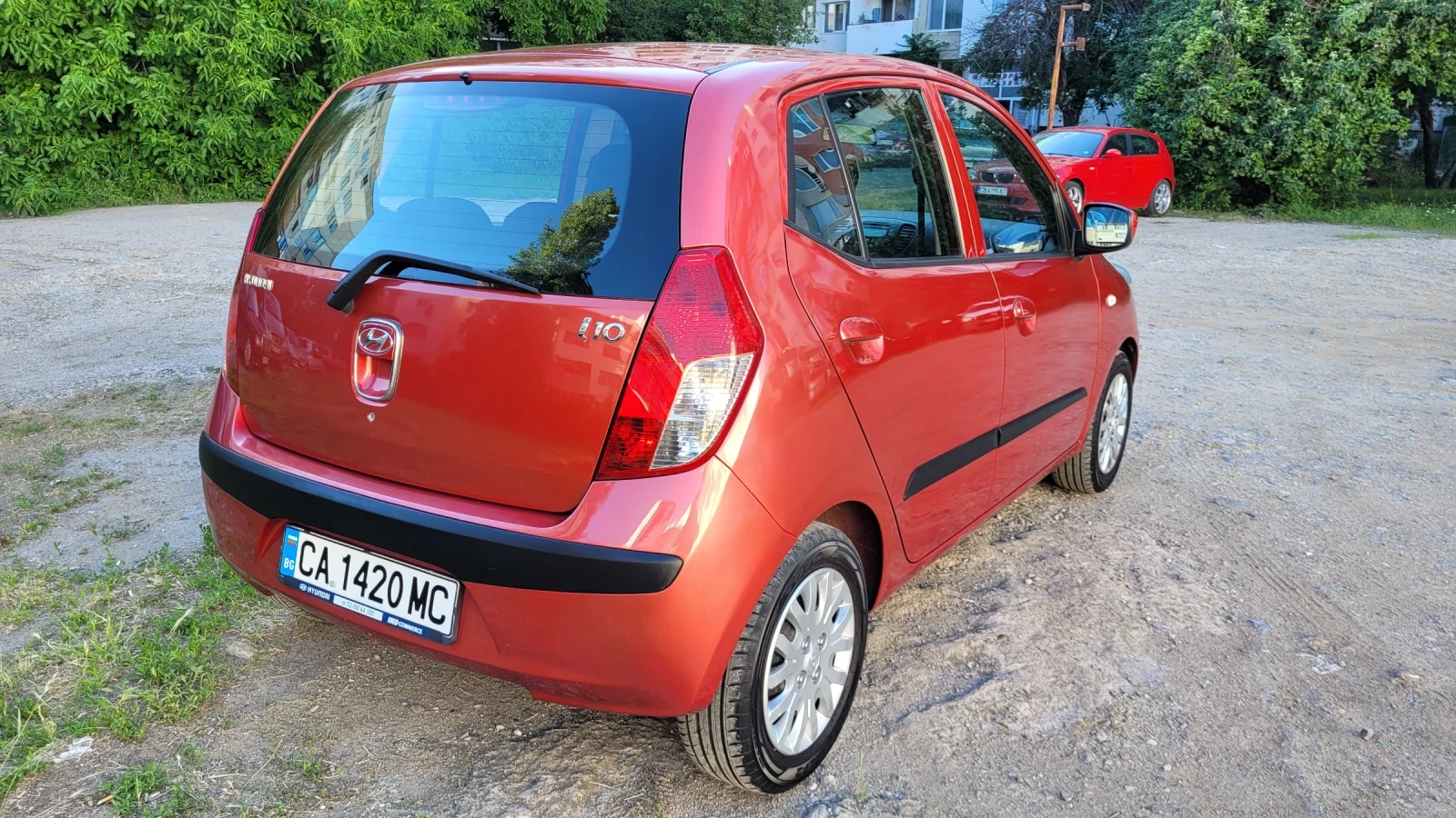 Hyundai I10 1.1i 96000km АВТОМАТ КЛИМА, снимка 4 - Автомобили и джипове - 54908824