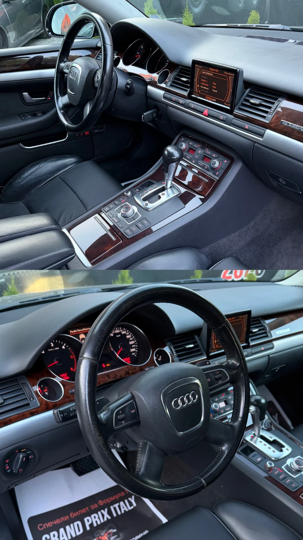 Audi A8 4.2TDI| FACE| QUATTRO| EXCLUSIVE| ЛИЗИНГ, снимка 9 - Автомобили и джипове - 55071900