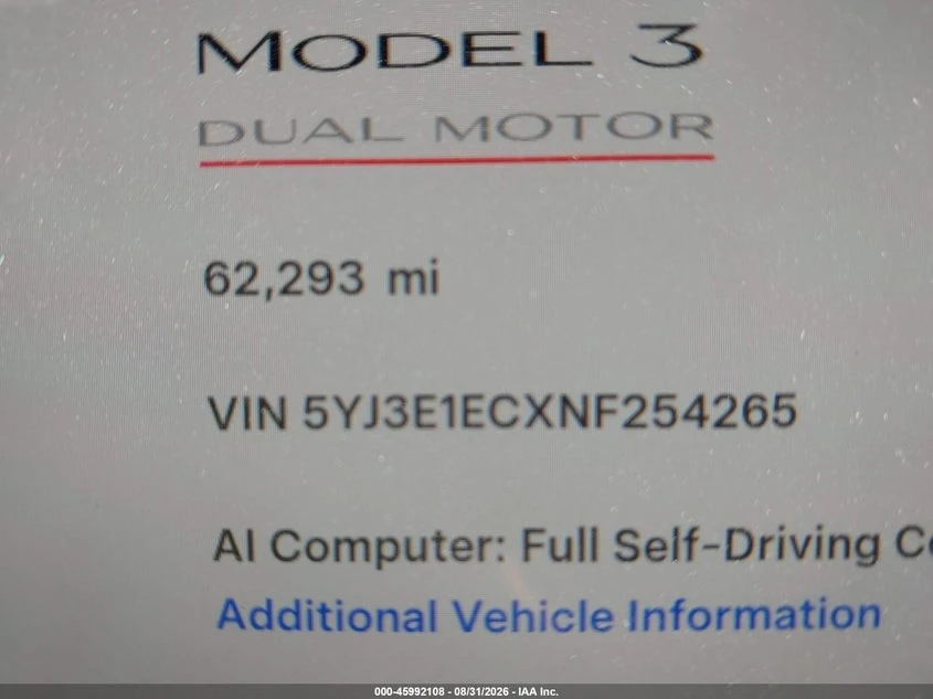 Tesla Model 3 LONG RANGE | DUAL MOTOR, снимка 14 - Автомобили и джипове - 56514711