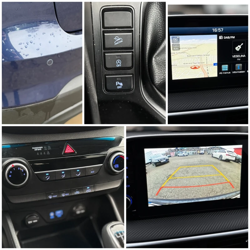 Hyundai Tucson 38Хил.КМ* КАМЕРА* ПАРКТРОНИК* 6СКОР* АВТОПИЛОТ, снимка 17 - Автомобили и джипове - 53191271