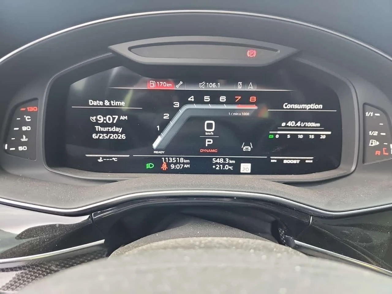 Audi SQ7 * PREMIUM PLUS * CARFAX * ОТ ПРЕДСТАВИТЕЛСТВО * , снимка 9 - Автомобили и джипове - 55188521