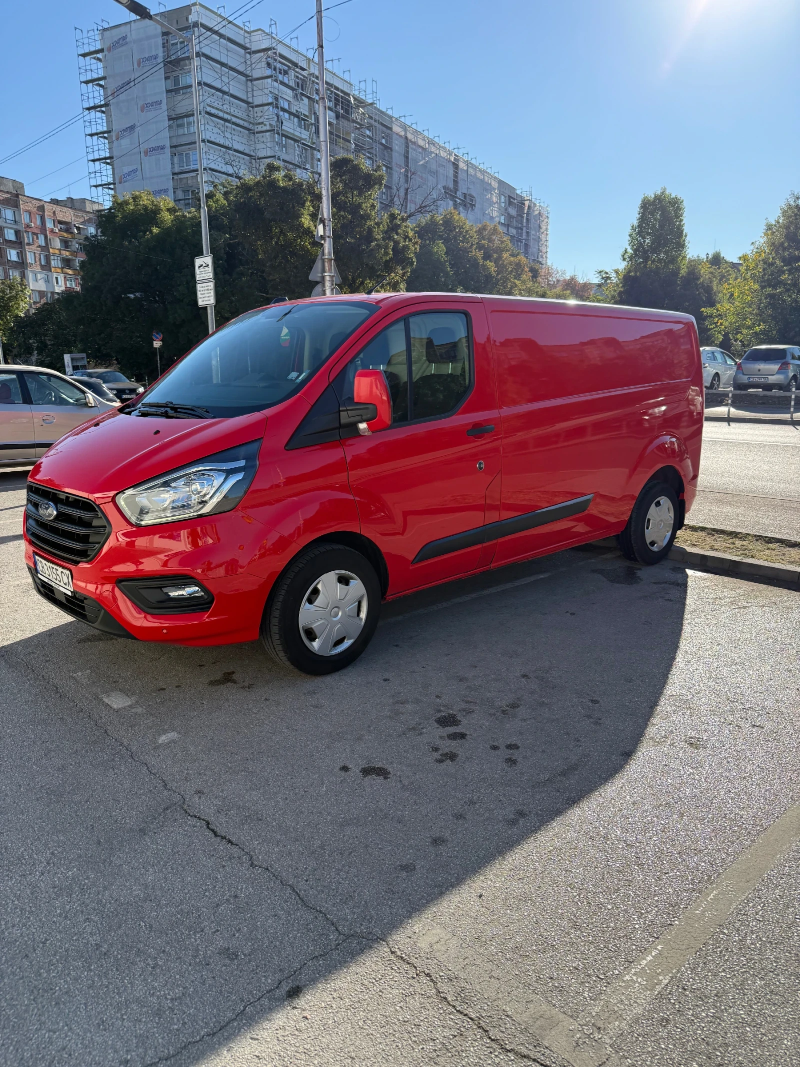 Ford Transit Custom, снимка 2 - Бусове и автобуси - 56305302