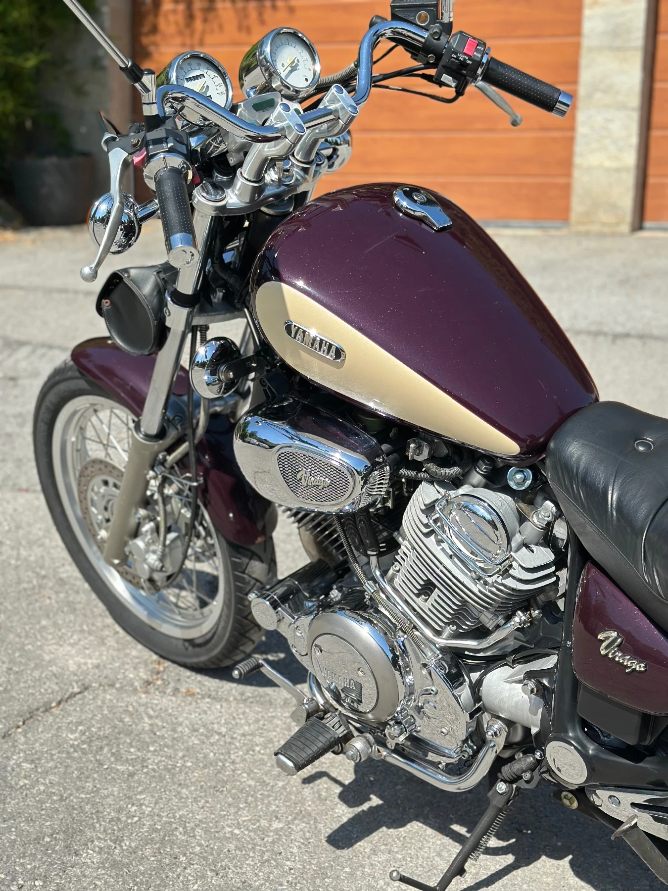 Yamaha Virago XV 750 категория А2 нов внос Швейцария, снимка 6 - Мотоциклети и мототехника - 55694415