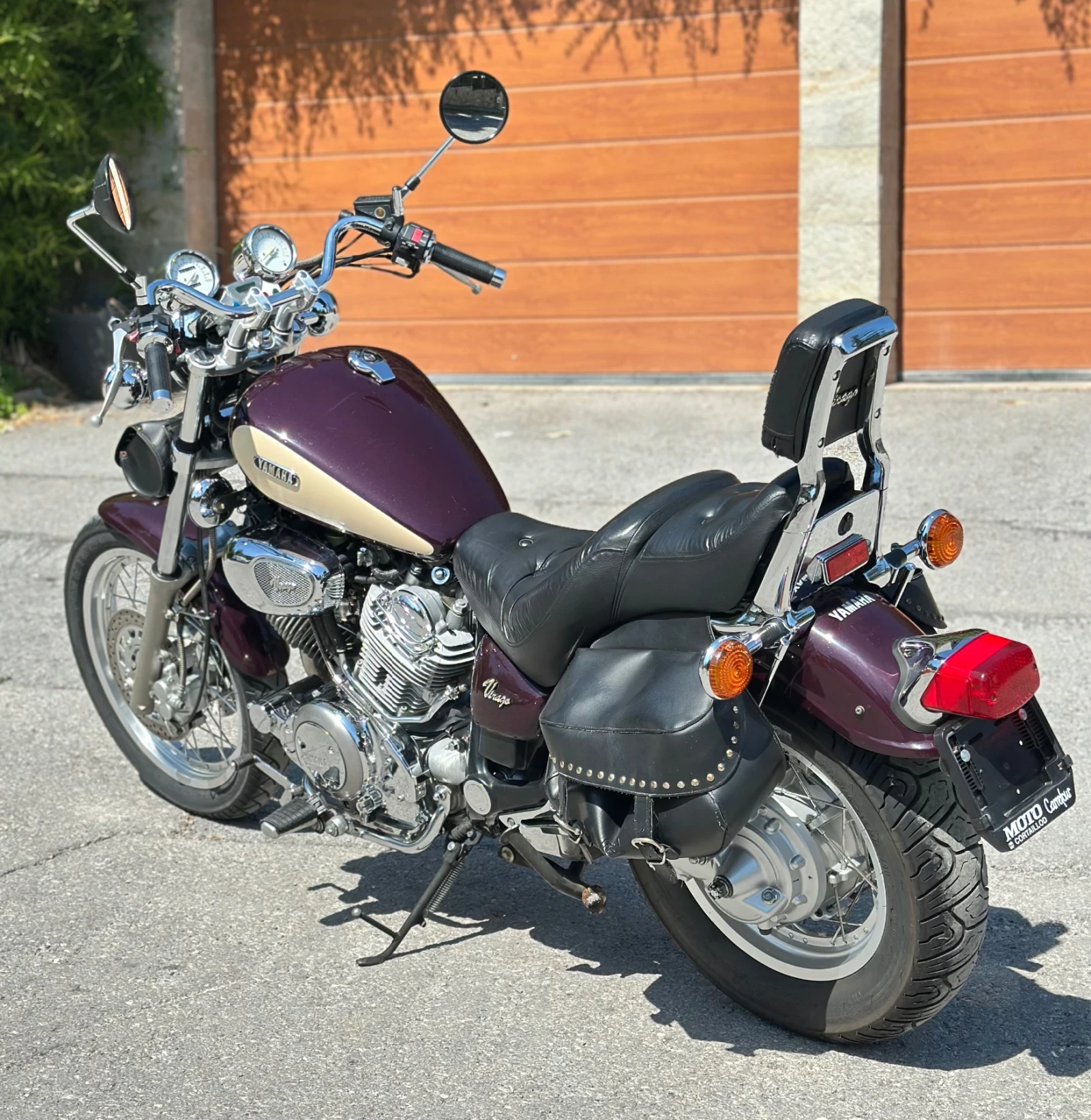 Yamaha Virago XV 750 категория А2 нов внос Швейцария, снимка 8 - Мотоциклети и мототехника - 55694415