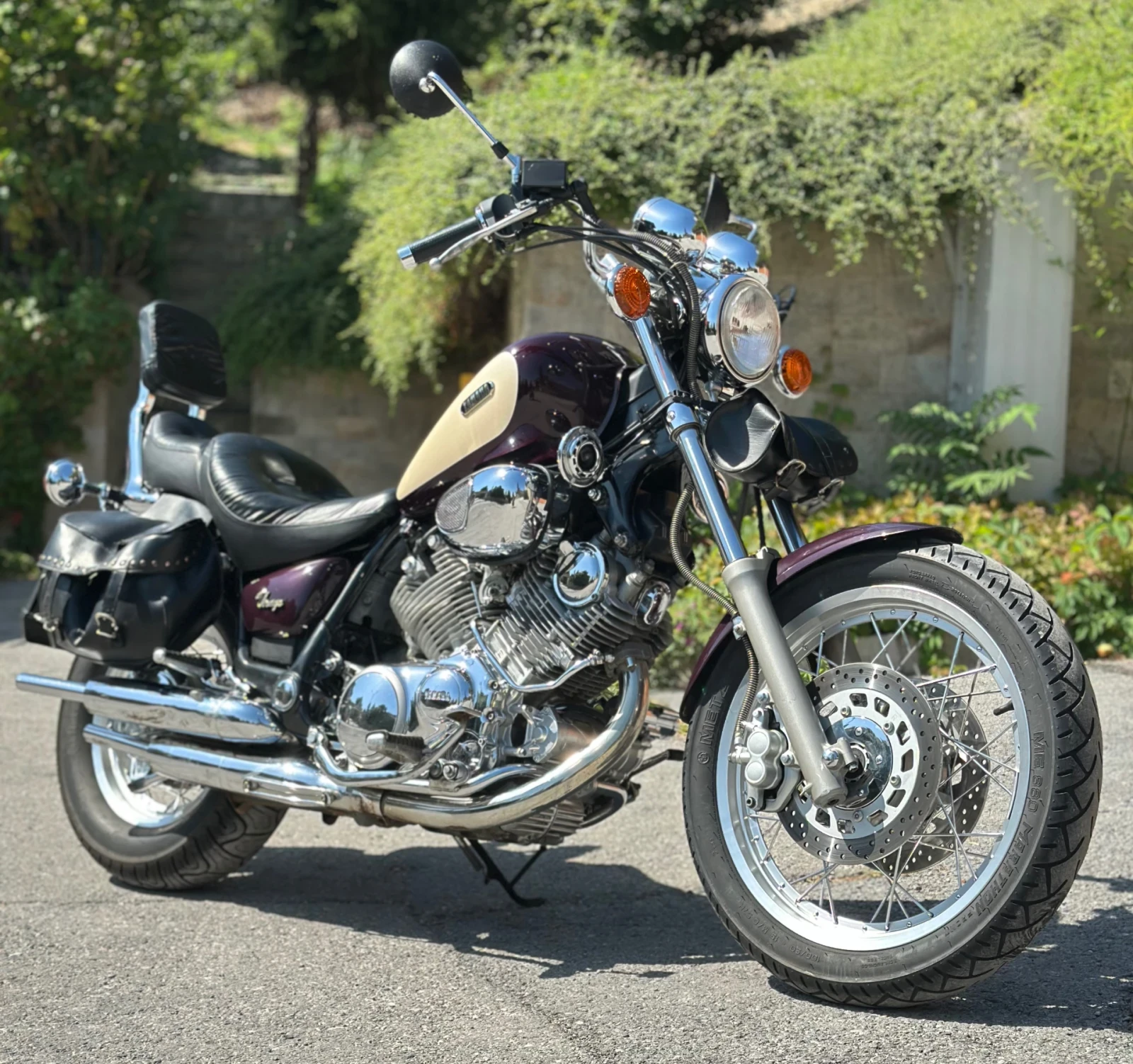 Yamaha Virago XV 750 категория А2 нов внос Швейцария, снимка 4 - Мотоциклети и мототехника - 55694415