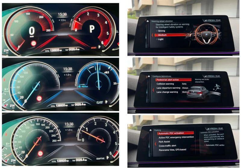 BMW 530 x-Drive* Head-up* 360 Cam* Adaptive, снимка 16 - Автомобили и джипове - 51673112