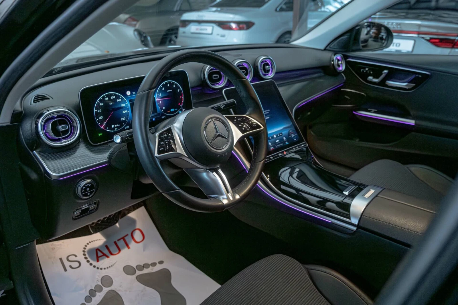 Mercedes-Benz C 300 4Matic/Ambient/Камера/MBUX/Avantgarde, снимка 7 - Автомобили и джипове - 53967215