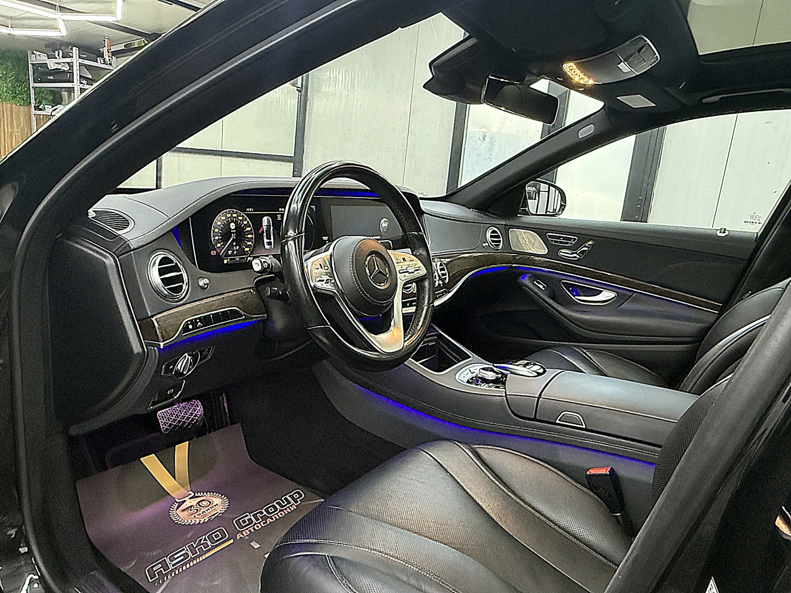 Mercedes-Benz S 400 4-MATIC/AMG-line/360-k/facelift/LONG/СОБСВЕН ЛИ-Г, снимка 9 - Автомобили и джипове - 56210461
