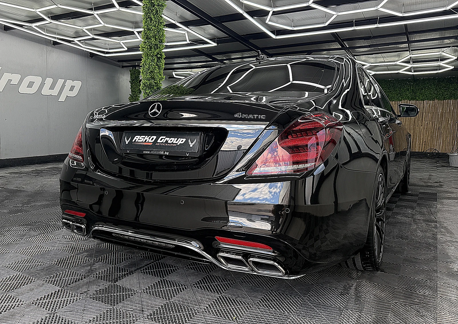 Mercedes-Benz S 400 4-MATIC/AMG-line/360-k/facelift/LONG/СОБСВЕН ЛИ-Г, снимка 6 - Автомобили и джипове - 56210461