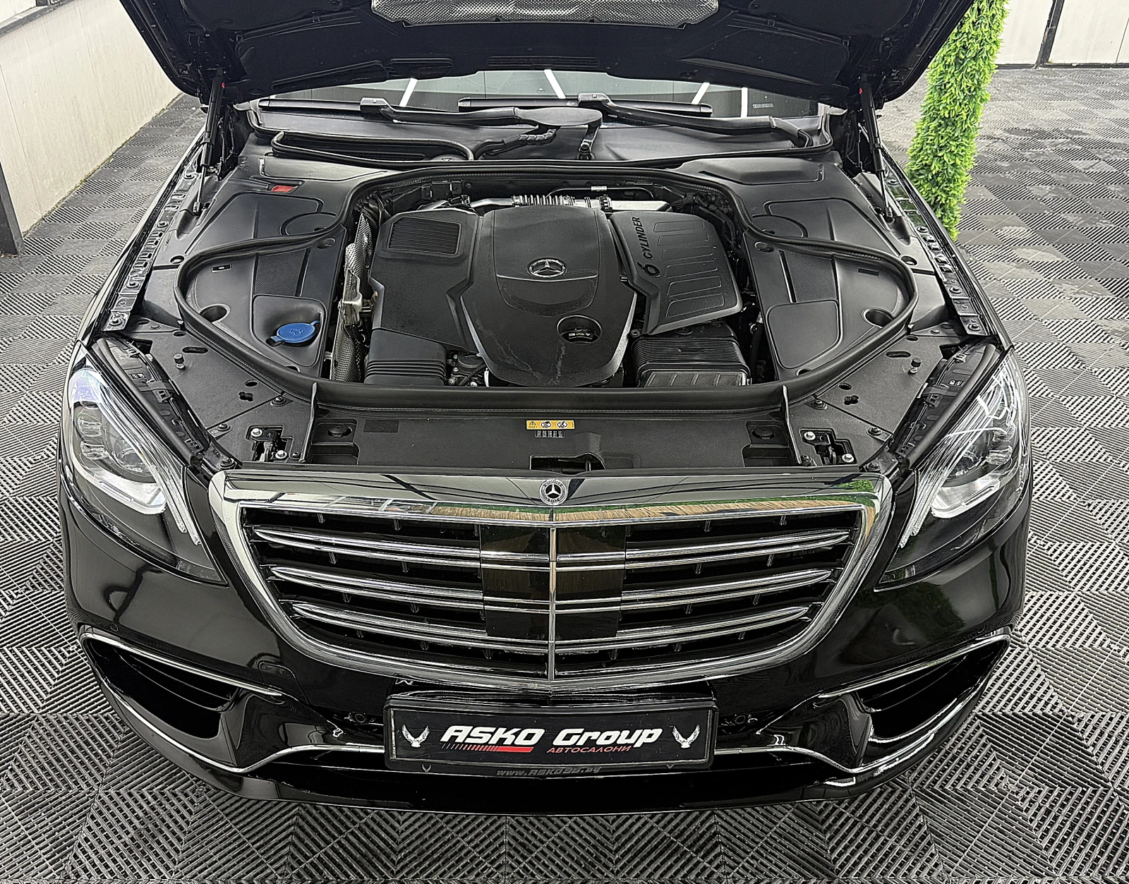 Mercedes-Benz S 400 4-MATIC/AMG-line/360-k/facelift/LONG/СОБСВЕН ЛИ-Г, снимка 17 - Автомобили и джипове - 56210461