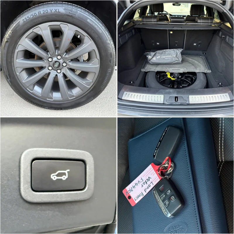 Land Rover Range Rover Velar R-Dynamic* Meridian* Digital* Подгрев* ПълСервИСТО, снимка 16 - Автомобили и джипове - 53340498