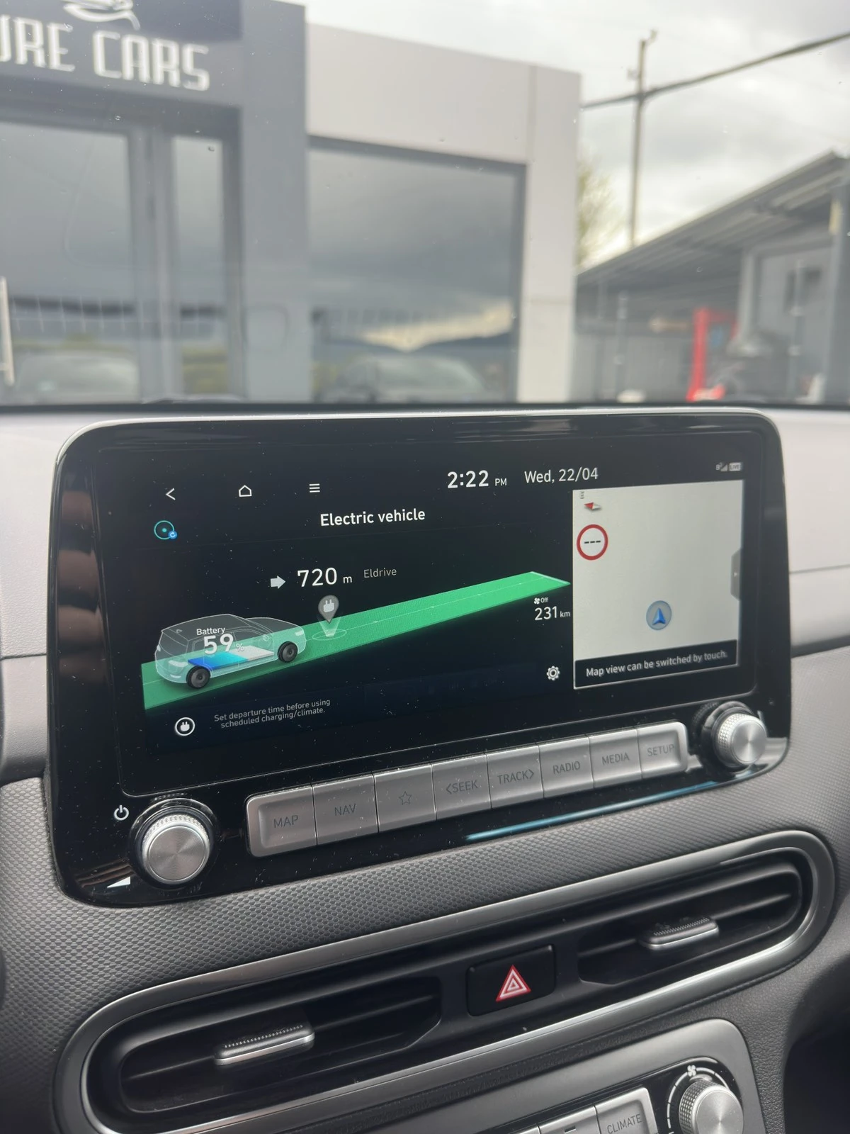 Hyundai Kona 64KWh/PRIME/ГАРАНЦИЯ/SOH100%/BLUELINK, снимка 12 - Автомобили и джипове - 53476855