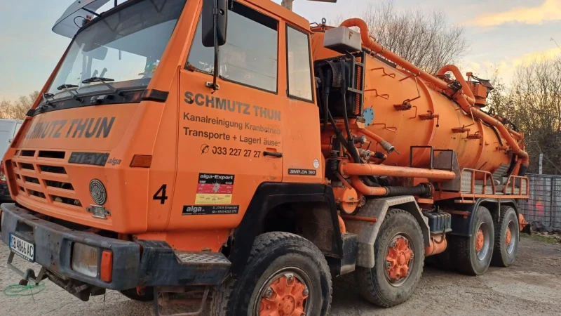 Steyr 33s37 Каналопочистващ, снимка 2 - Камиони - 52434373