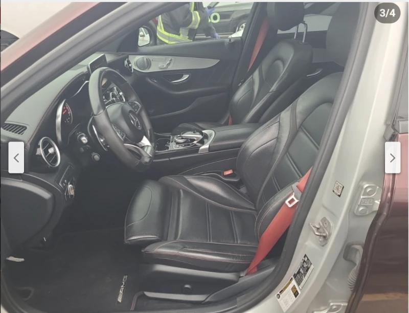 Mercedes-Benz C 43 AMG BURMESTER* КАМЕРА* КЕЙЛЕС* ПОДГРЕВ* , снимка 3 - Автомобили и джипове - 52650409