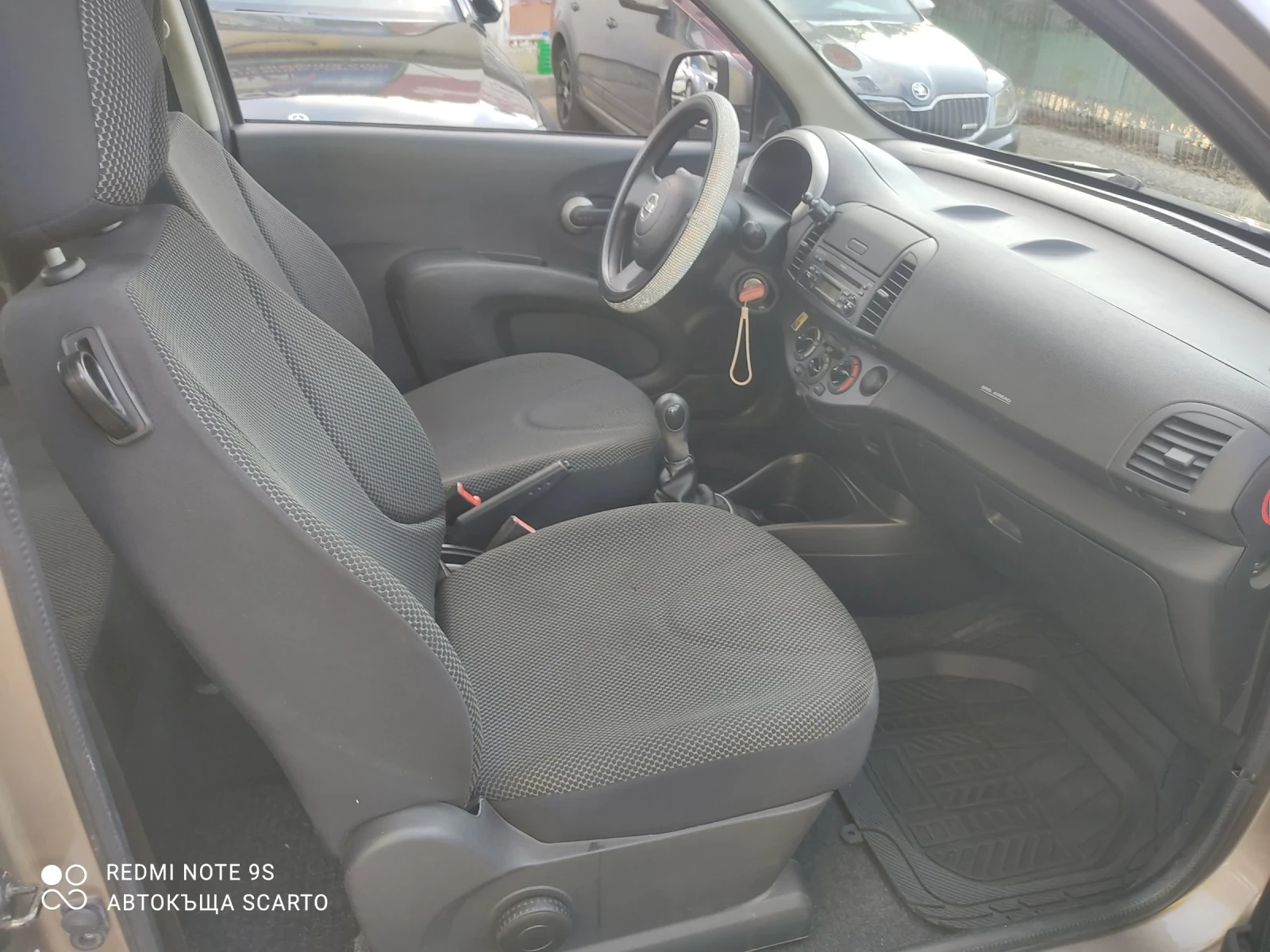 Nissan Micra 1.4, бензин, климатик, 2010г, 94хил.км - изображение 9