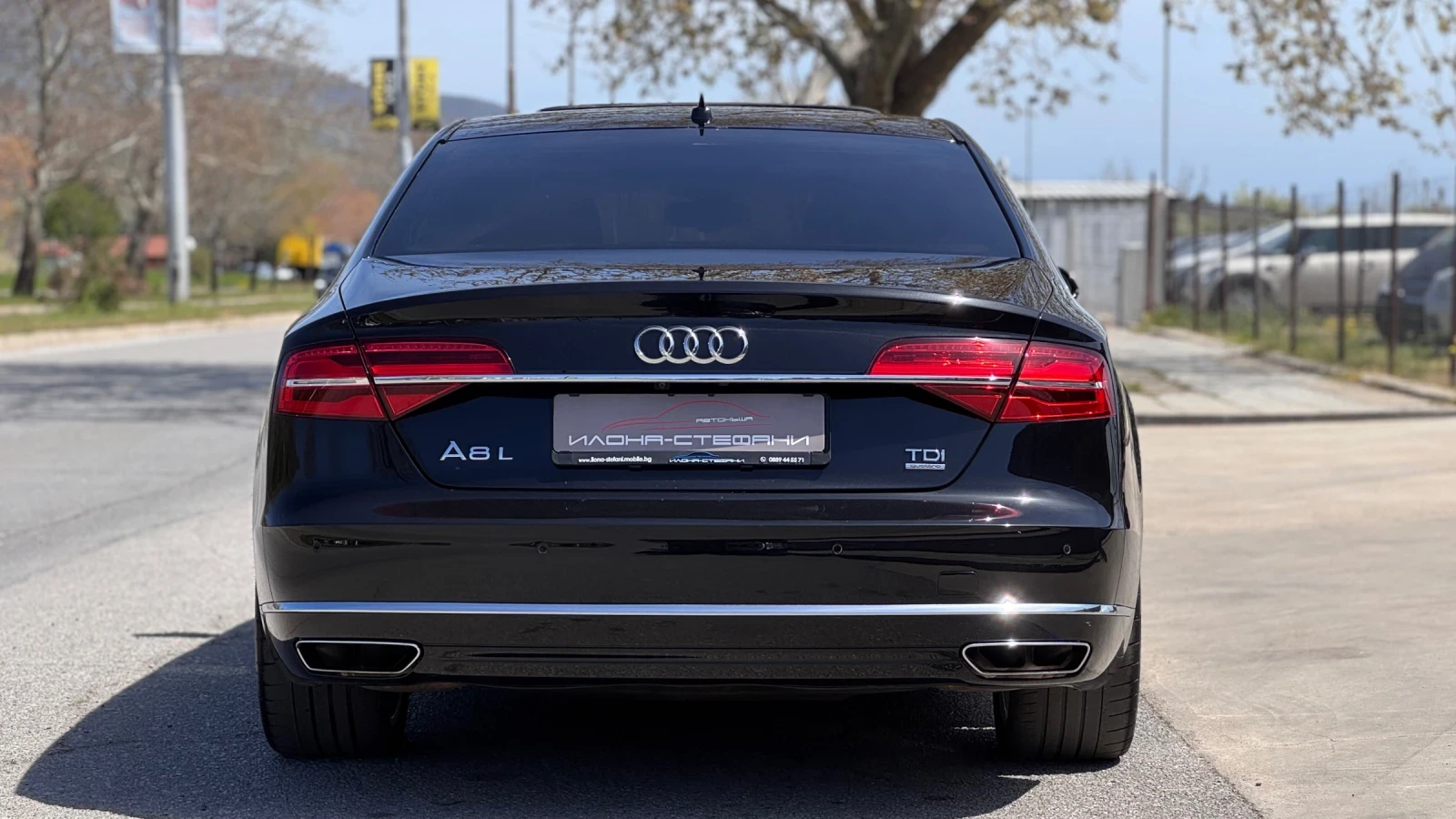 Audi A8 4.2TDI L* 3xTV* VIP* B&O* NightVision* MATRIX* FUL, снимка 4 - Автомобили и джипове - 54228196