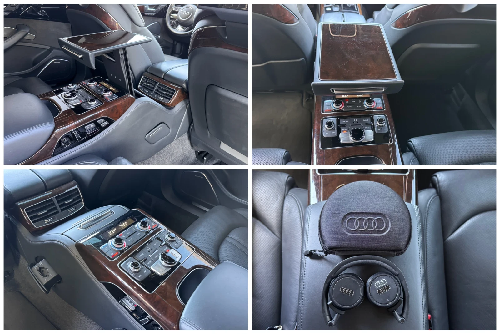 Audi A8 4.2TDI L* 3xTV* VIP* B&O* NightVision* MATRIX* FUL, снимка 16 - Автомобили и джипове - 54228196