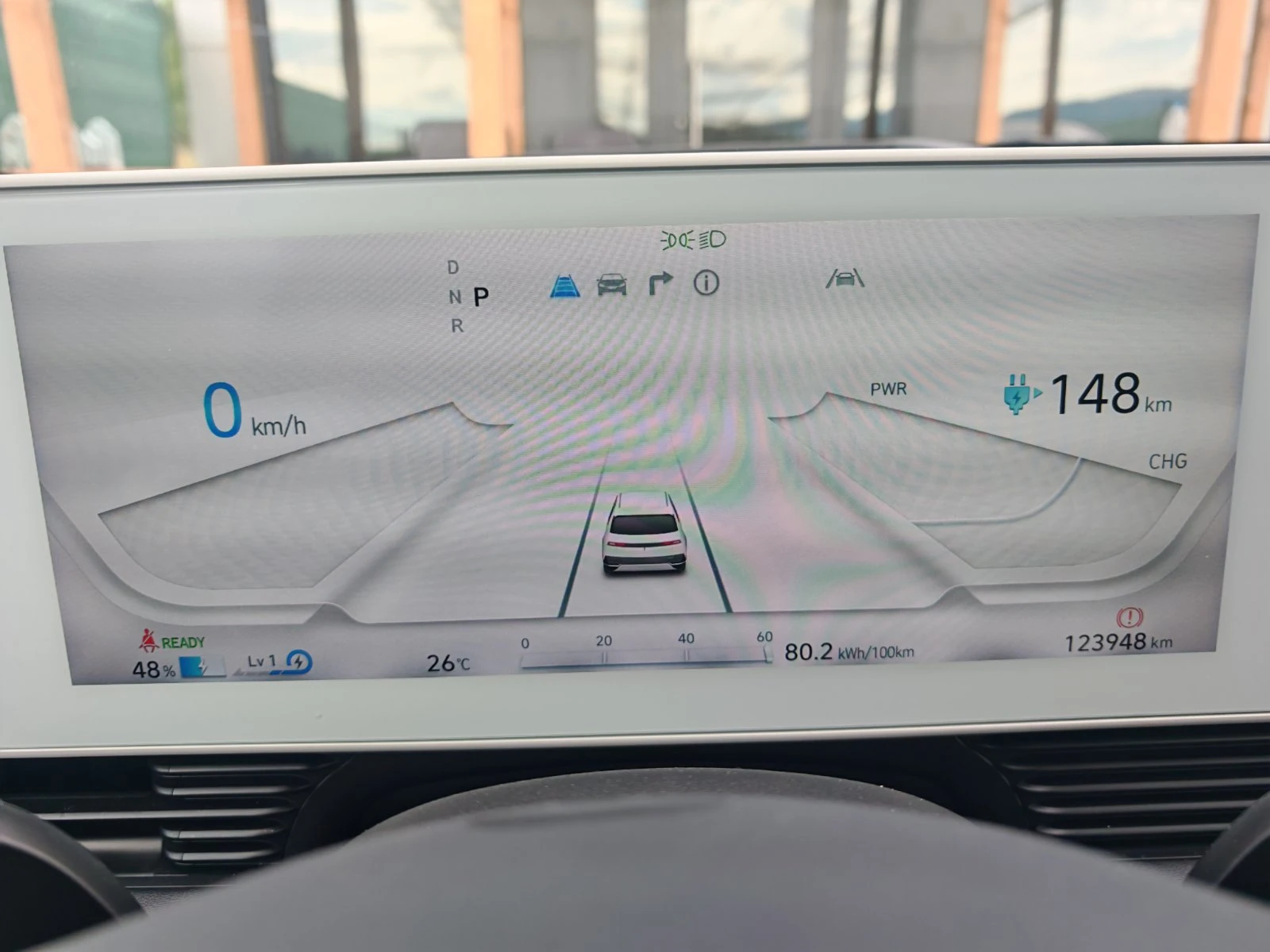 Hyundai Ioniq 5 72.6KWh/SOLAR/UNIQ/ГАРАНЦИЯ/SOH100%/360/HEADUP, снимка 14 - Автомобили и джипове - 55276244