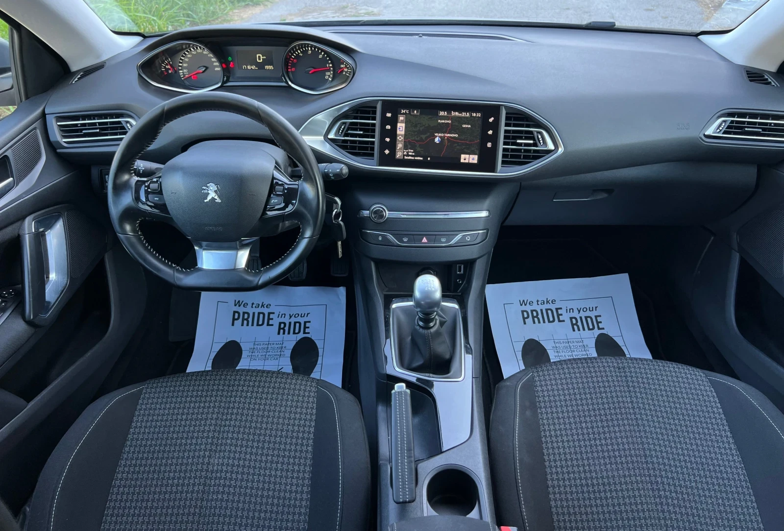 Peugeot 308 1.6HDI NAVI KAMERA , снимка 10 - Автомобили и джипове - 55482339