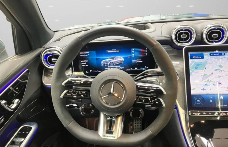 Mercedes-Benz GLC 63 AMG S* E-PERFOR* COUPE* 4M* PANO* HEAD-UP* BURM-3D* DI, снимка 8 - Автомобили и джипове - 51997346